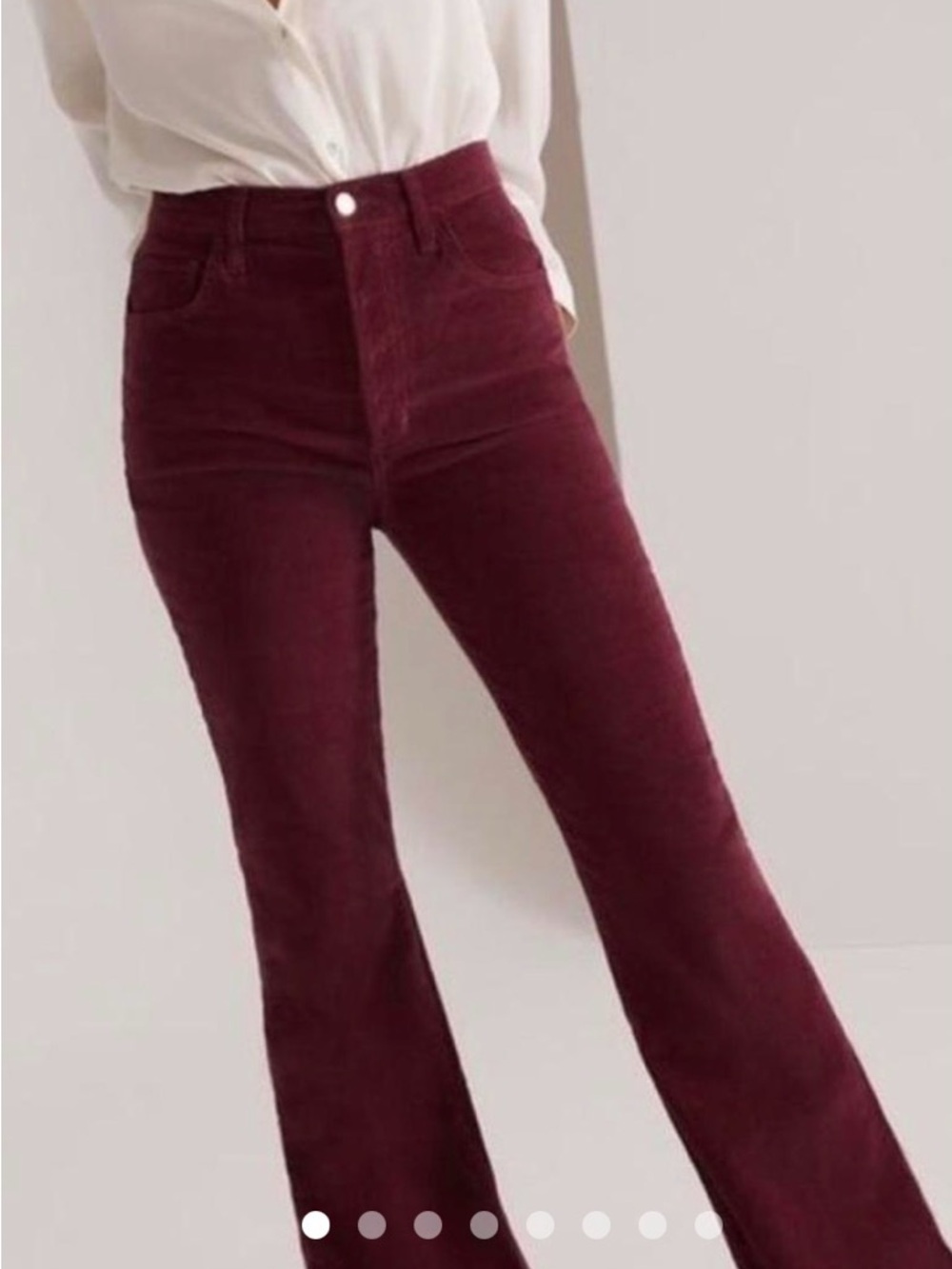 Favorite Daughter Valentina Flare Corduroy Pants